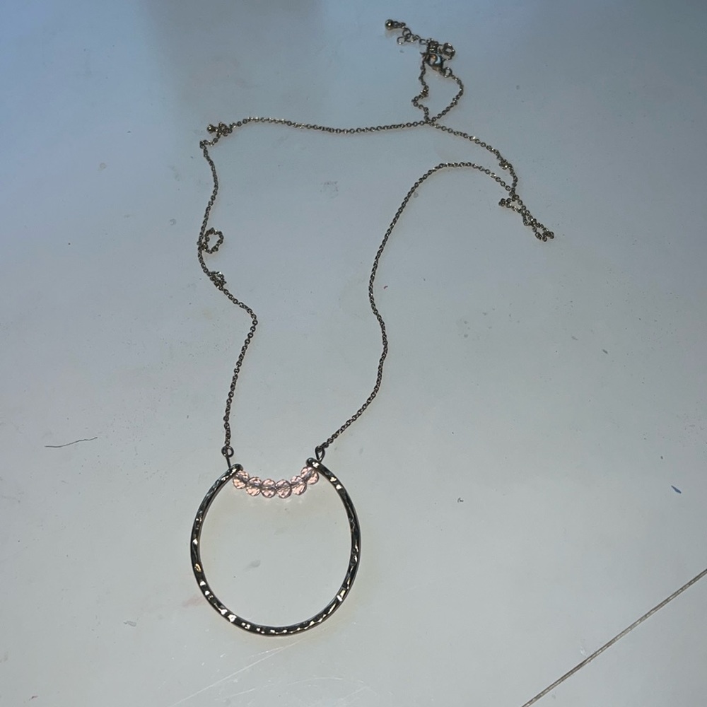 Gold Long Accent Necklace